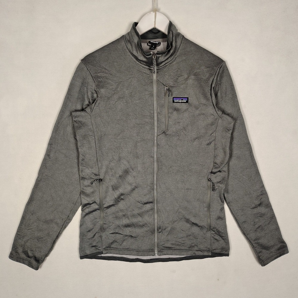 Patagonia R1 Daily Full-Zip Technical Fleece Jacket Grey Heather 40160